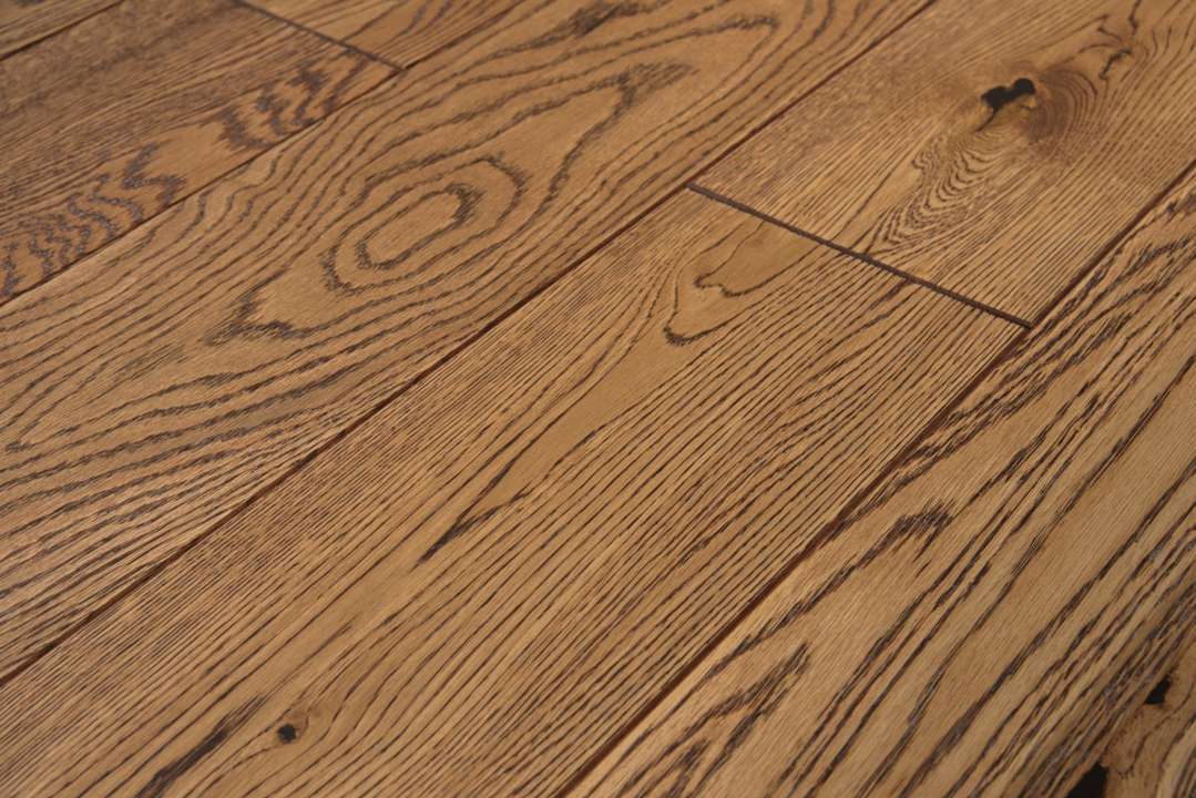 Паркетная доска Tenfor Дуб Tavern Кантри браш, масло 1860х148х14 мм (2,202 м2/упак)